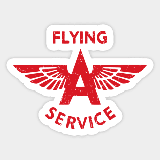 flying a service Sticker